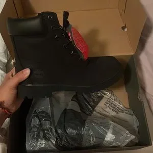 Timberland | Shoes | Timberland Boots Matte Black Never Worn 